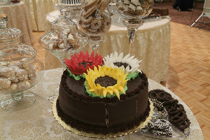 Custom made cake for catered events